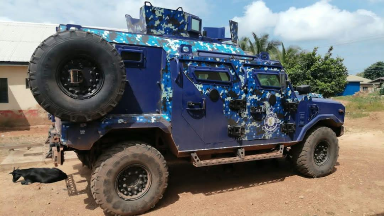 IGP deploys specialised police team, armoured vehicle to strengthen security in Nkwanta IGP deploys specialised police team, armoured vehicle to strengthen security in Nkwanta