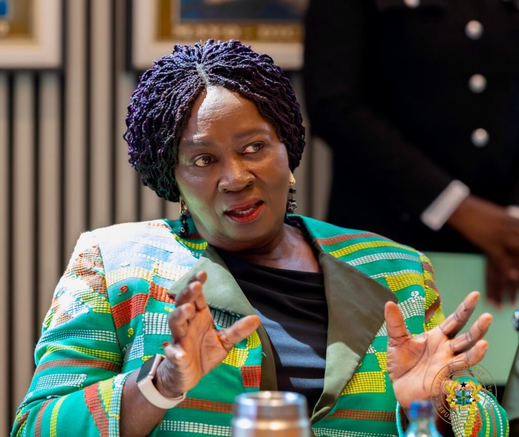 Vice President Jane Naana Opoku reacts to Obuasi SHTS saga