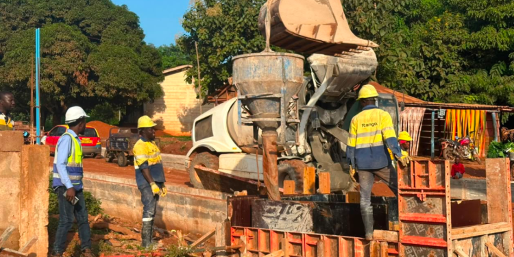 Work slows on Jinijini-Sampa Road after thieves steal construction materials Work slows on Jinijini-Sampa Road after thieves steal construction materials