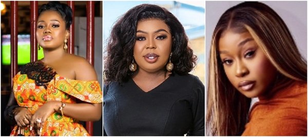 Serwaa Amihere under fire as Efia, Mzbel, Schwarzenegger slam fake designer comments Serwaa Amihere under fire as Efia, Mzbel, Schwarzenegger slam fake designer comments