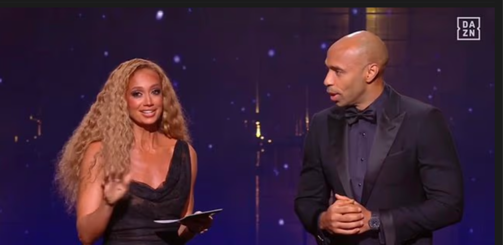 Thierry Henry slammed for ‘rude’ comments to Kate Scott and Lamine Yamal during Ballon d’Or ceremony