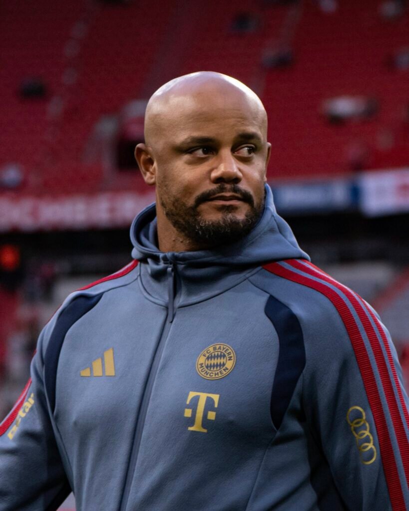 Bayern Munich coach Vincent Kompany collapses during training